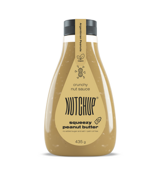 Nutchup protein crunchy squeezy peanut sauce original 435 g
