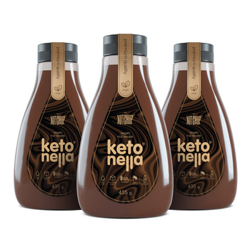 Sets Ketonella by Nutchup vegan nut sauce with MCT oil 3x435 g