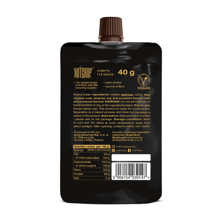 Nutchup Protein Squeezy Peanut Sauce Original 40 g