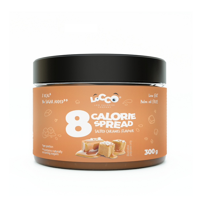 LoCCo low calorie 8 kcal spread salted caramel