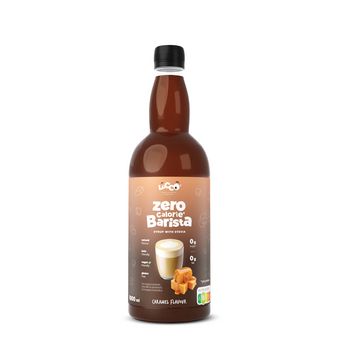 LoCCo 0 kcal Barista sirup mit stevia karamell geschmack