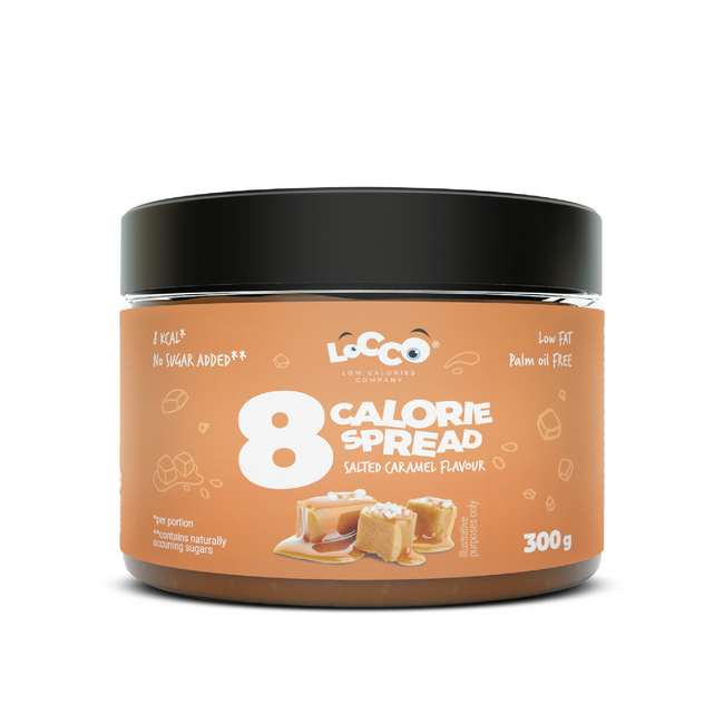 LoCCo low calorie 8 kcal spread salted caramel