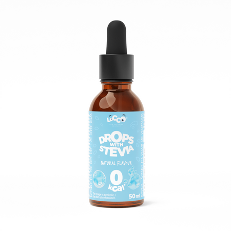 LoCCo 0 kcal natural sweetening drops with stevia 