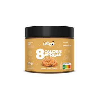 LoCCo low calorie 8 kcal spread caramel-cookie 125 g