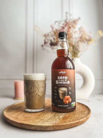 LoCCo 0 kcal Barista syrup with stevia caramel flavour