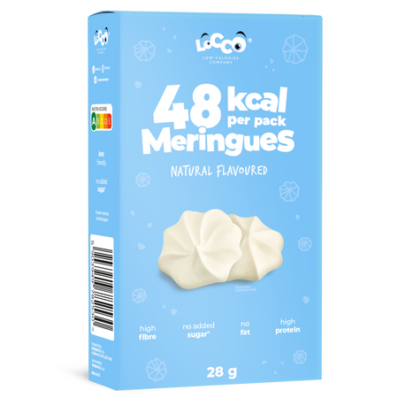 LoCCo low calorie 48 kcal meringues 4-pack