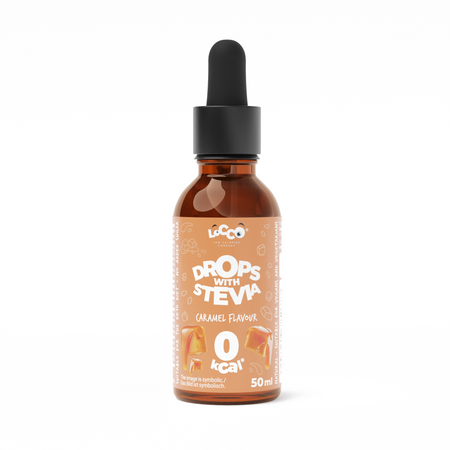 LoCCo 0 kcal caramel sweet drops with stevia 