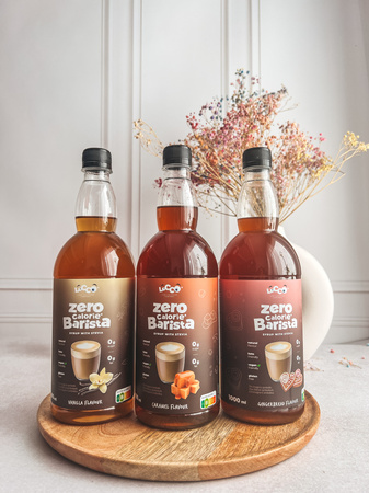 LoCCo 0 kcal Barista Syrup with Stevia 3-pack