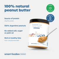 Smart nutrition 100% peanut butter crunchy