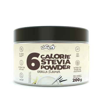 LoCCo low calorie 6 kcal powder vanilla with stevia