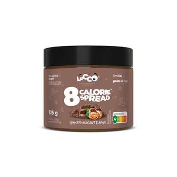 LoCCo low calorie 8 kcal spread chocolate-hazelnut 125 g