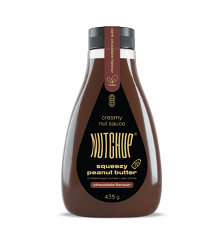 Nutchup protein squeezy peanut sauce chocolate