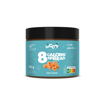 LoCCo low calorie 8 kcal spread fudge 125 g