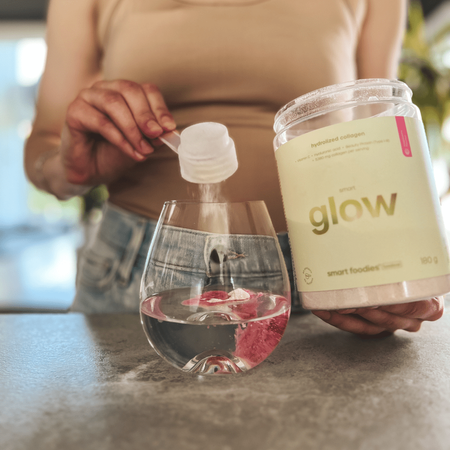  Smart Glow collagen raspberry with vitamin C