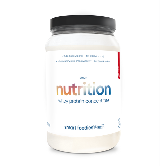 Smart Nutrition WPC (whey protein concentrate) Strawberry flavour 700g