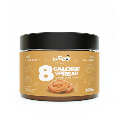 LoCCo low calorie 8 kcal spread caramel-cookie