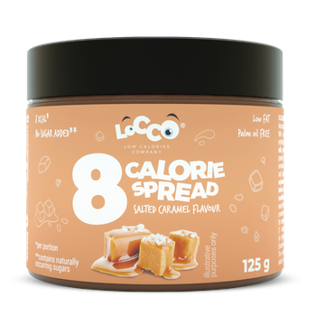 LoCCo low calorie 8 kcal spread salted caramel 125 g