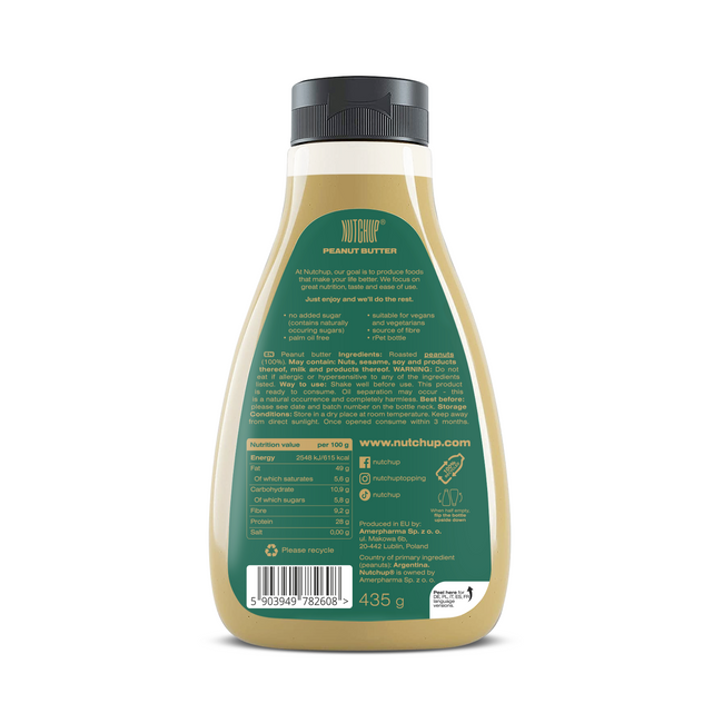 Nutchup protein squeezy peanut sauce original christmas edition