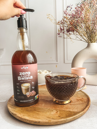 LoCCo 0 kcal Barista syrup with stevia gingerbread flavour