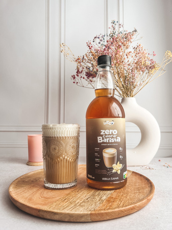 LoCCo 0 kcal Barista syrup with stevia vanilla flavour