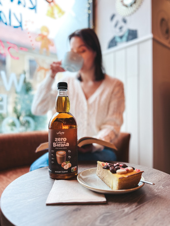 LoCCo 0 kcal Barista syrup with stevia hazelnut flavour