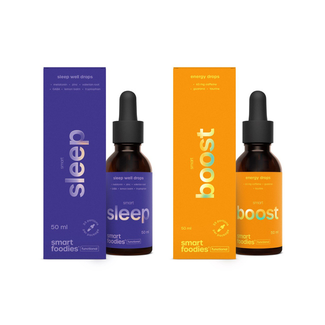 Smart Functional Drops Set Boost & Sleep