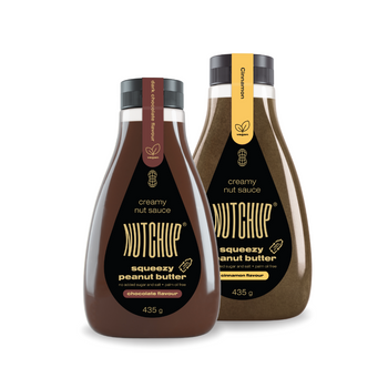 6 pack: 3x Chocolate Nutchup + 3x Cinnamon Nutchup